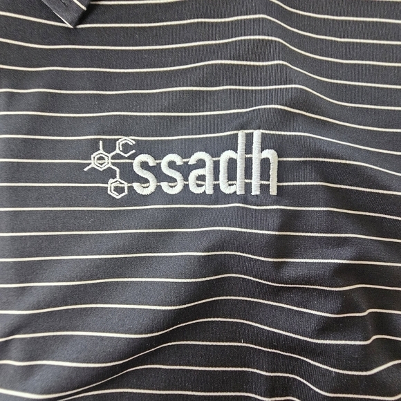 Bobby Jones Performance Men’s XL Golf Shirt Stripe Men’s NWT NEW corporate logo - Picture 3 of 10